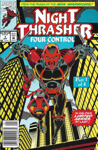 Night Thrasher: Four Control #1 Newsstand Edition