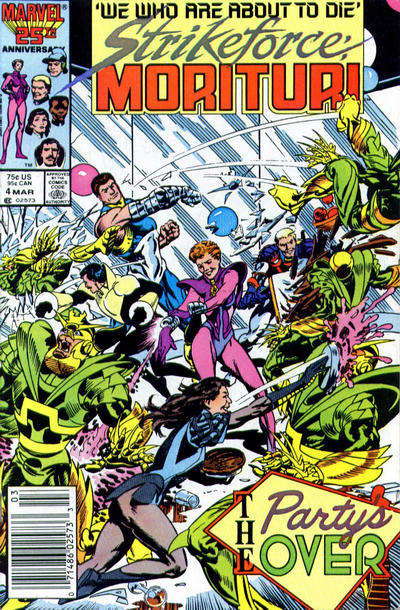 Strikeforce: Morituri #4 Newsstand Edition