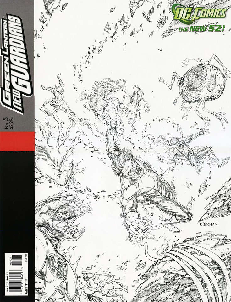 Green Lantern: New Guardians #5 Variation A