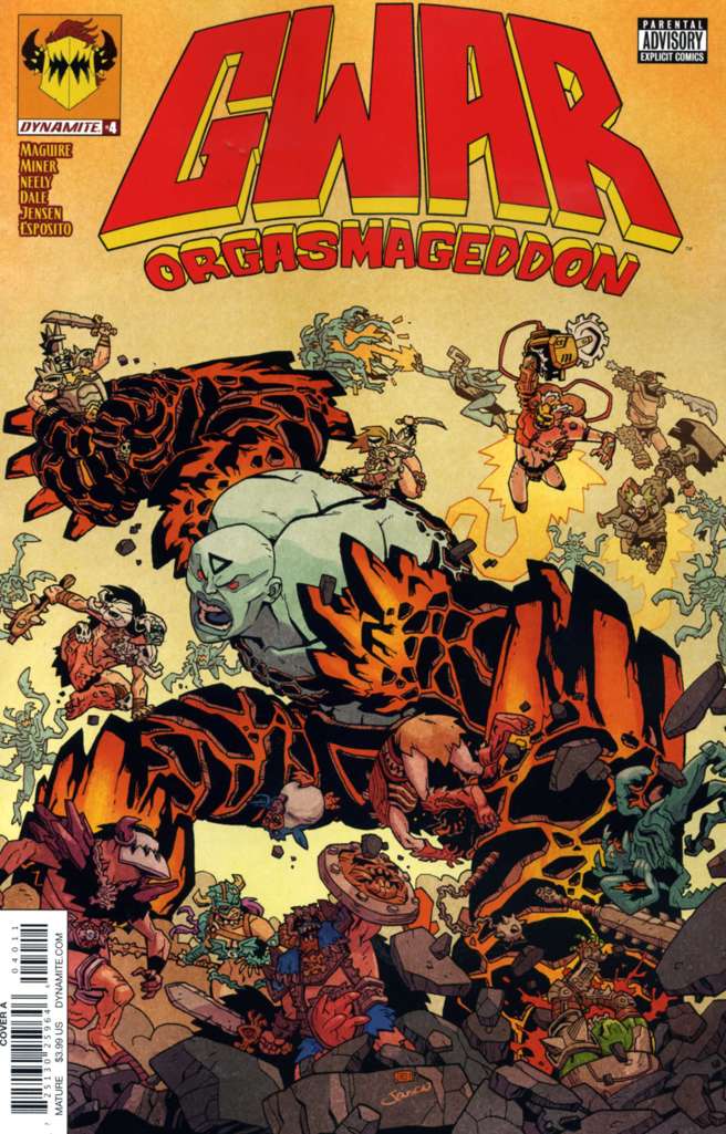 Gwar: Orgasmageddon #4 Variation A