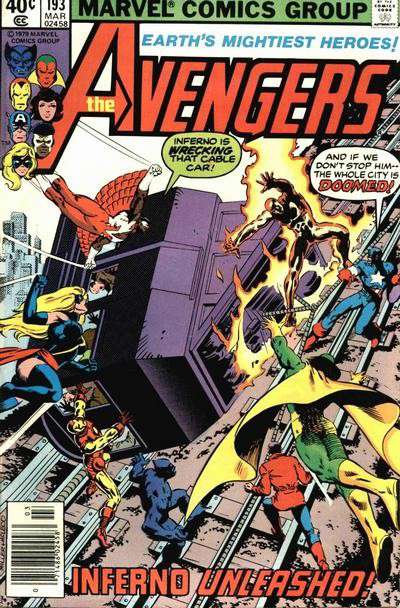 The Avengers #193 Newsstand Edition