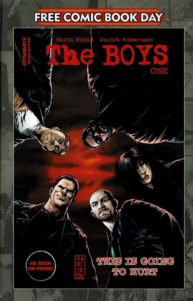The Boys #1  - 4th printing