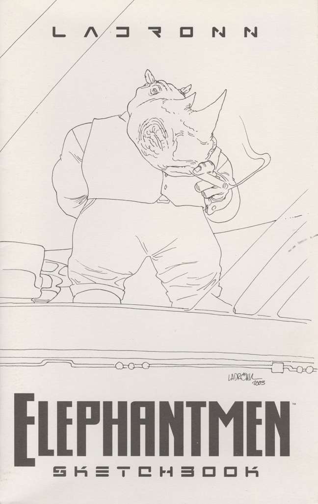 Elephantmen Sketchbook (Active Images)