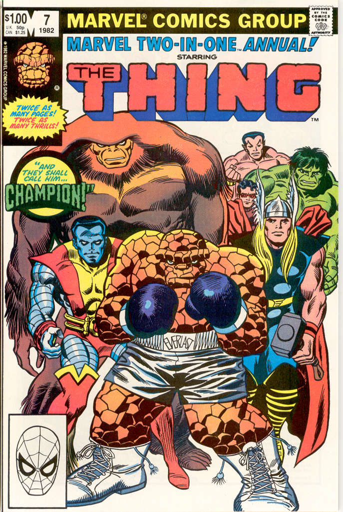 Marvel Two-In-One Annual #7