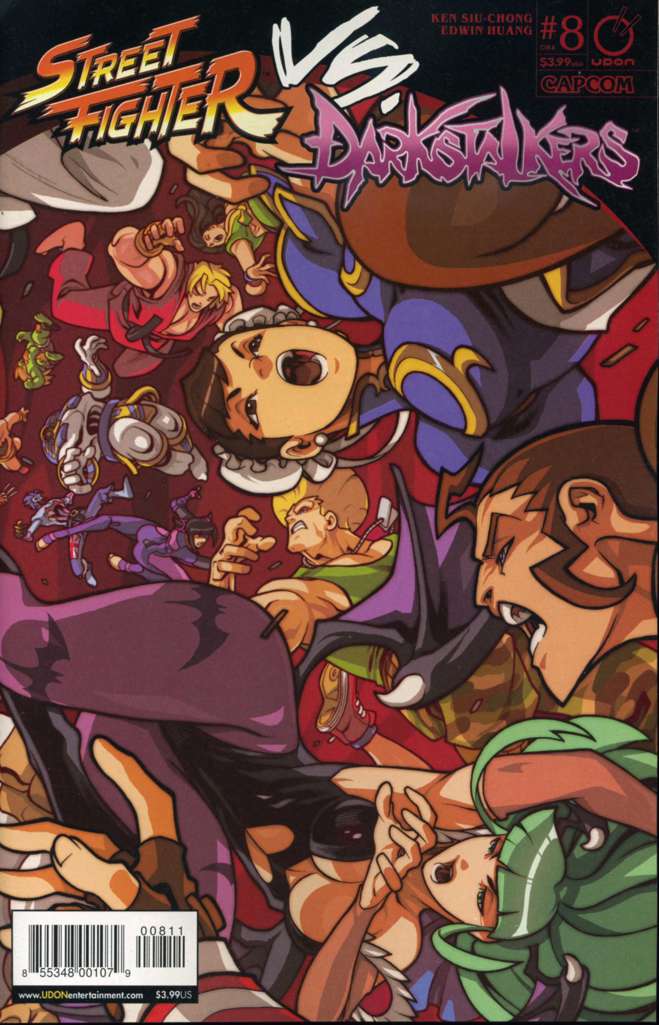 Street Fighter Vs. Darkstalkers #8 Variation A