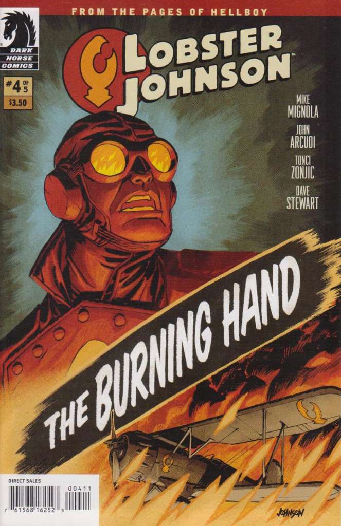 Lobster Johnson: The Burning Hand #4