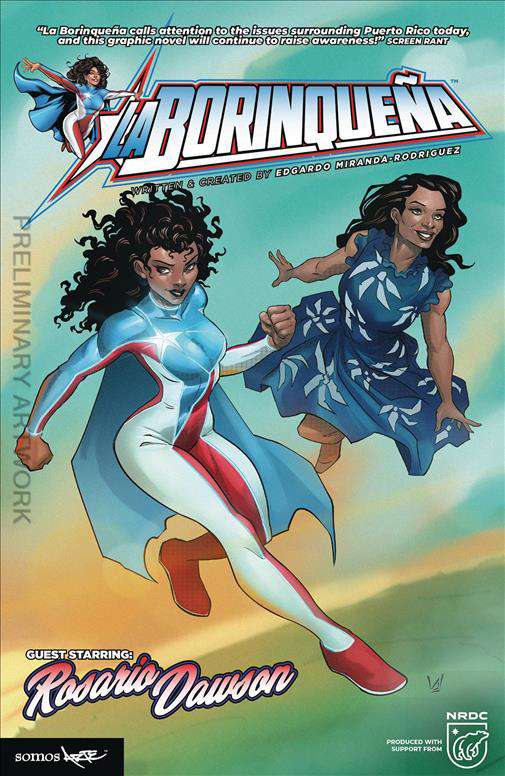 Borinqueña Guesting Starring Rosario Dawson, La #1 Variation I