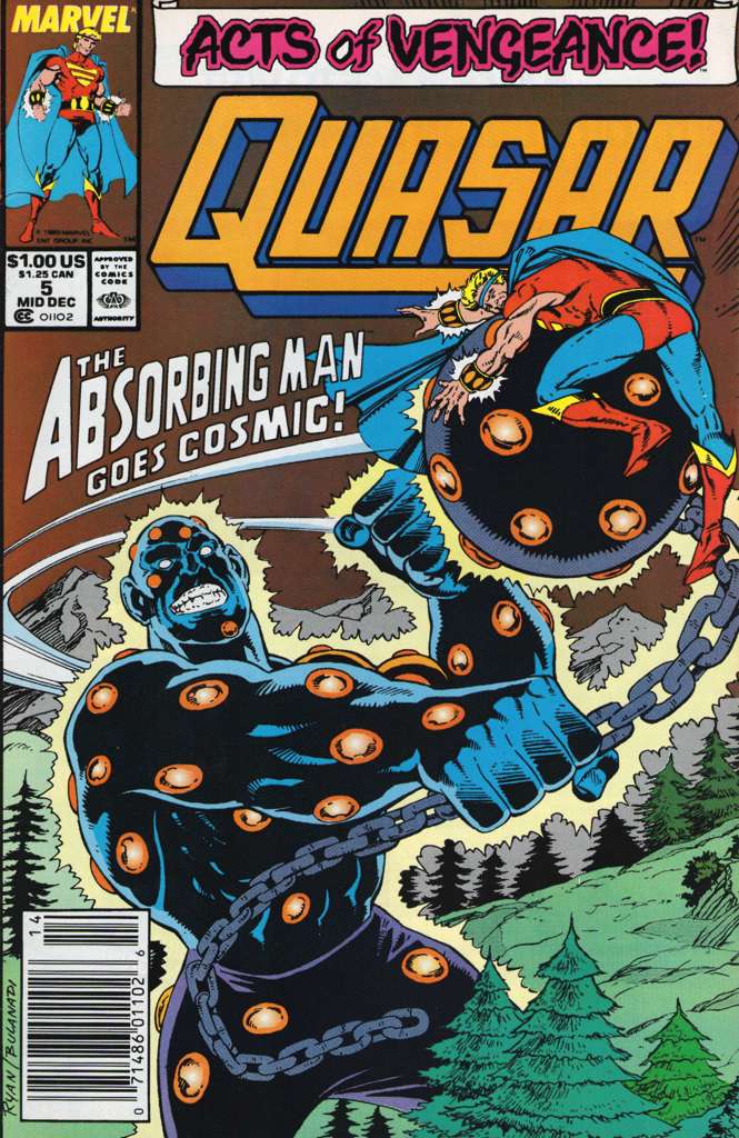 Quasar #5 Newsstand Edition