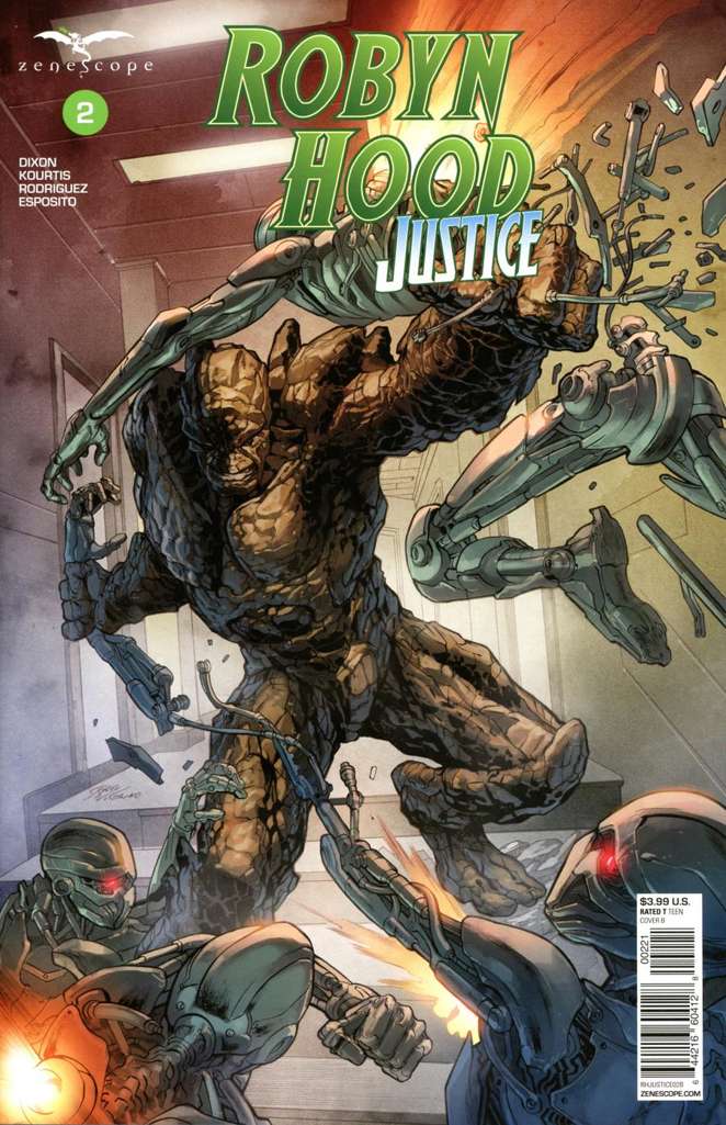 Robyn Hood: Justice #2 Variation B