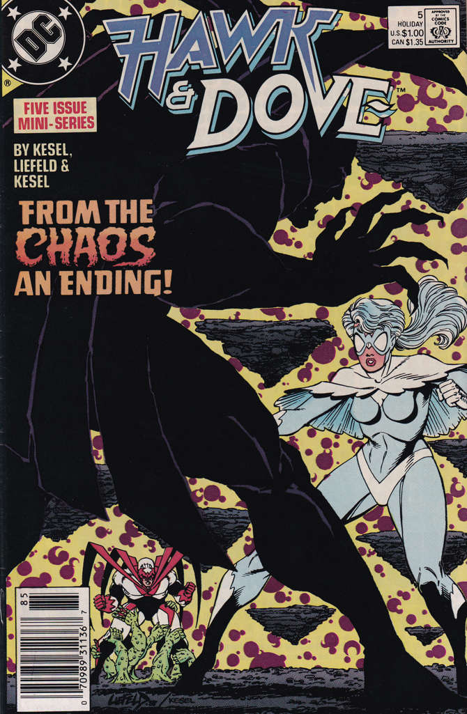 Hawk and Dove (2nd Series) #5 Newsstand Edition
