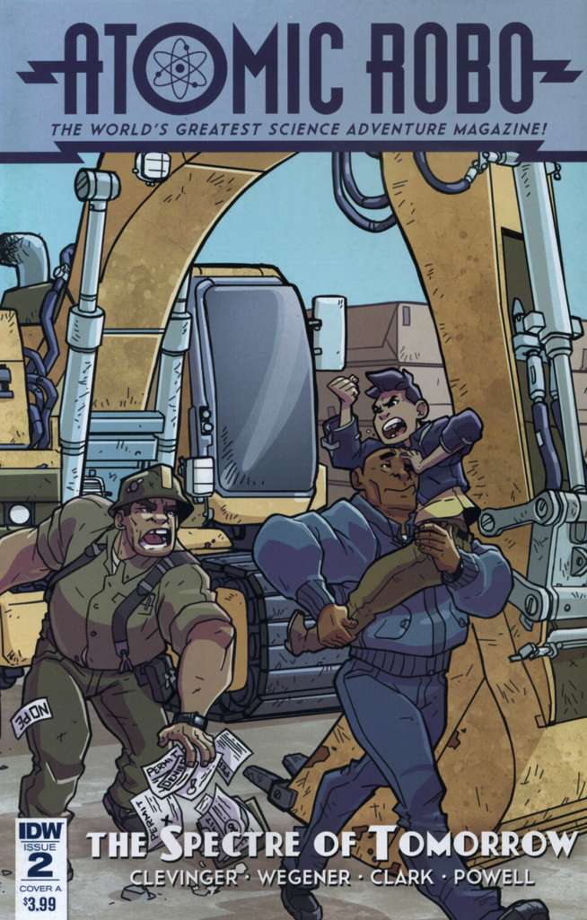 Atomic Robo and the Spectre of Tomorrow #2 Variation A