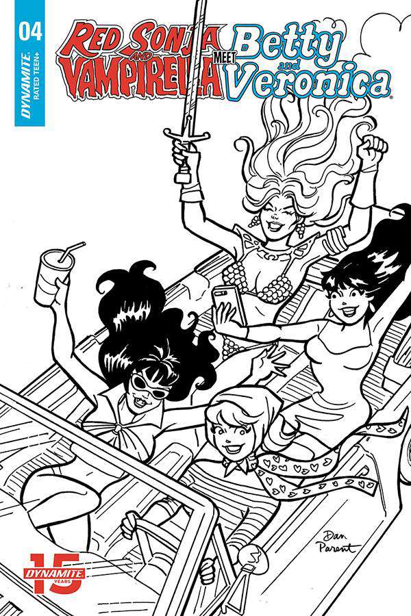 Red Sonja and Vampirella Meet Betty and Veronica #4 Variation F