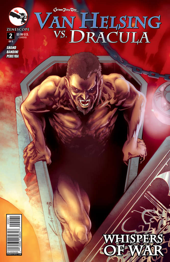 Grimm Fairy Tales Presents: Van Helsing vs. Dracula #2 Variation B