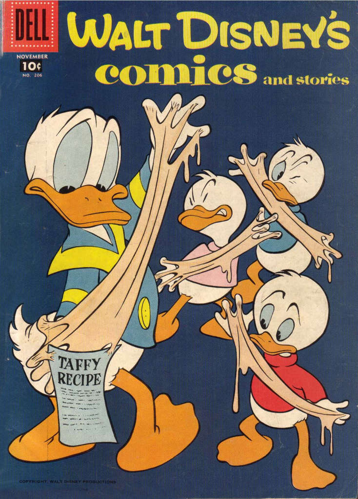 Walt Disney’s Comics and Stories #206