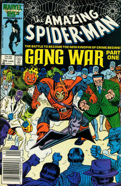 The Amazing Spider-Man #284 Newsstand Edition