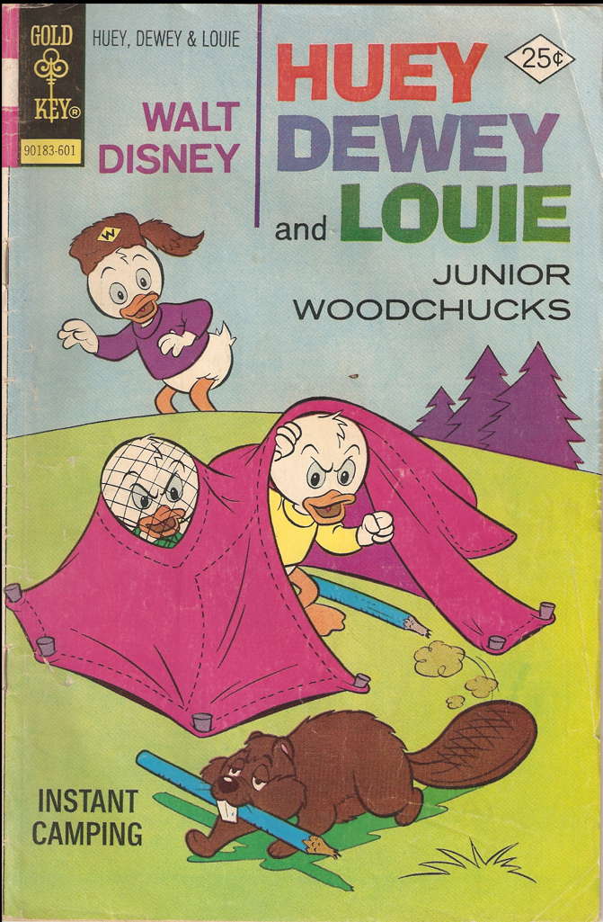 Huey, Dewey, and Louie Junior Woodchucks #36