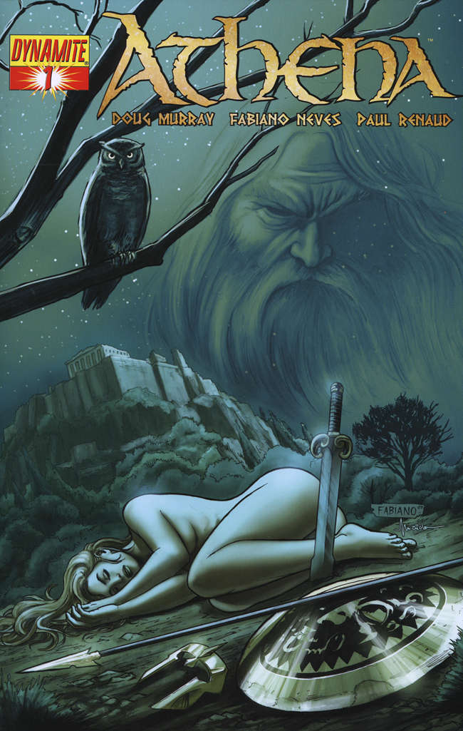 Athena (Dynamite) #1 Variation C