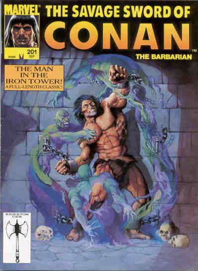 Savage Sword of Conan #201