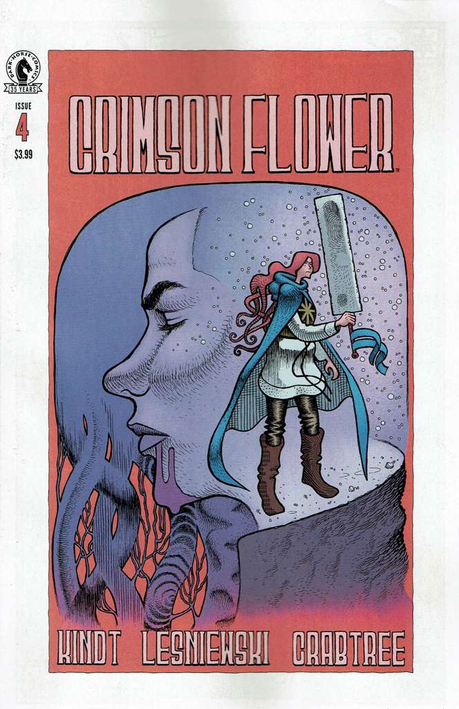 Crimson Flower #4