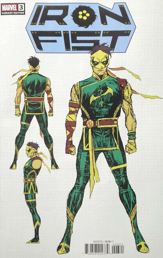 Iron Fist (6th Series) #3 Variation A
