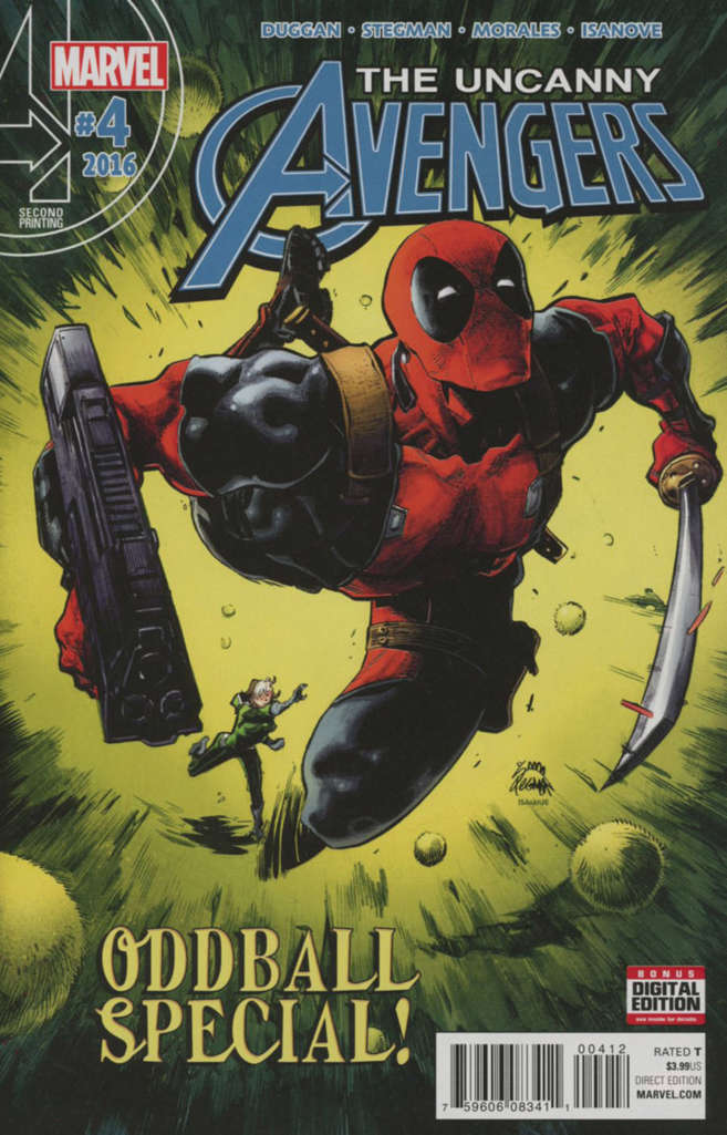 Uncanny Avengers (3rd Series) #4  - 2nd printing