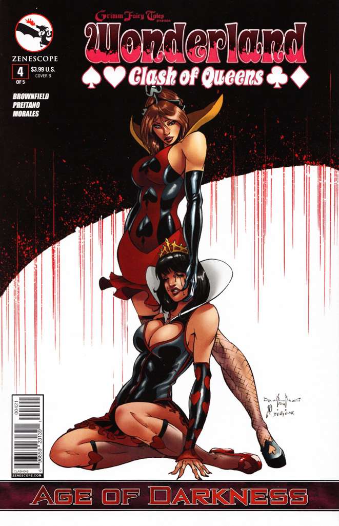 Grimm Fairy Tales presents Wonderland: Clash of Queens #4 Variation B