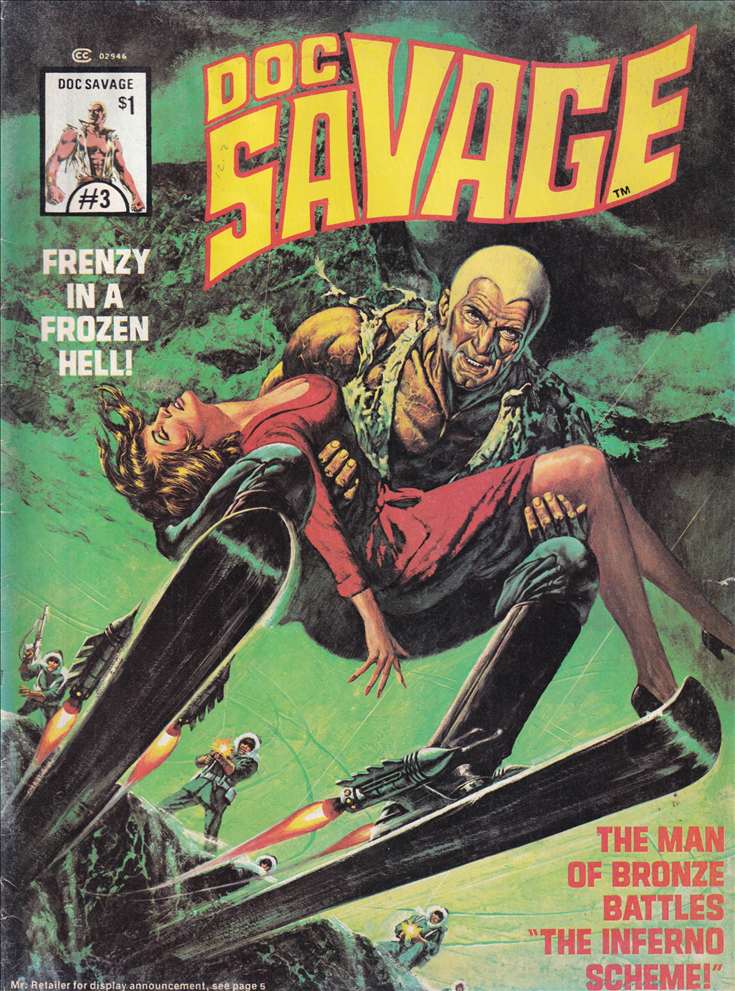 Doc Savage (Marvel Magazine) #3