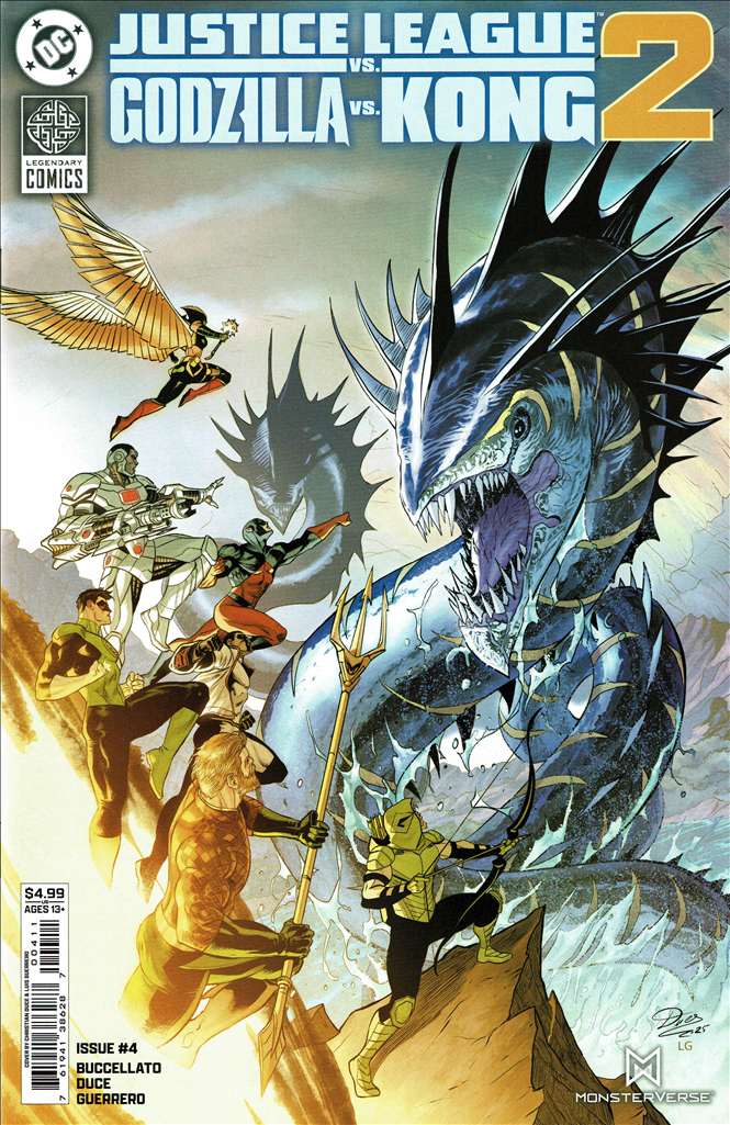Justice League Vs. Godzilla Vs. Kong 2 #4 Variation A