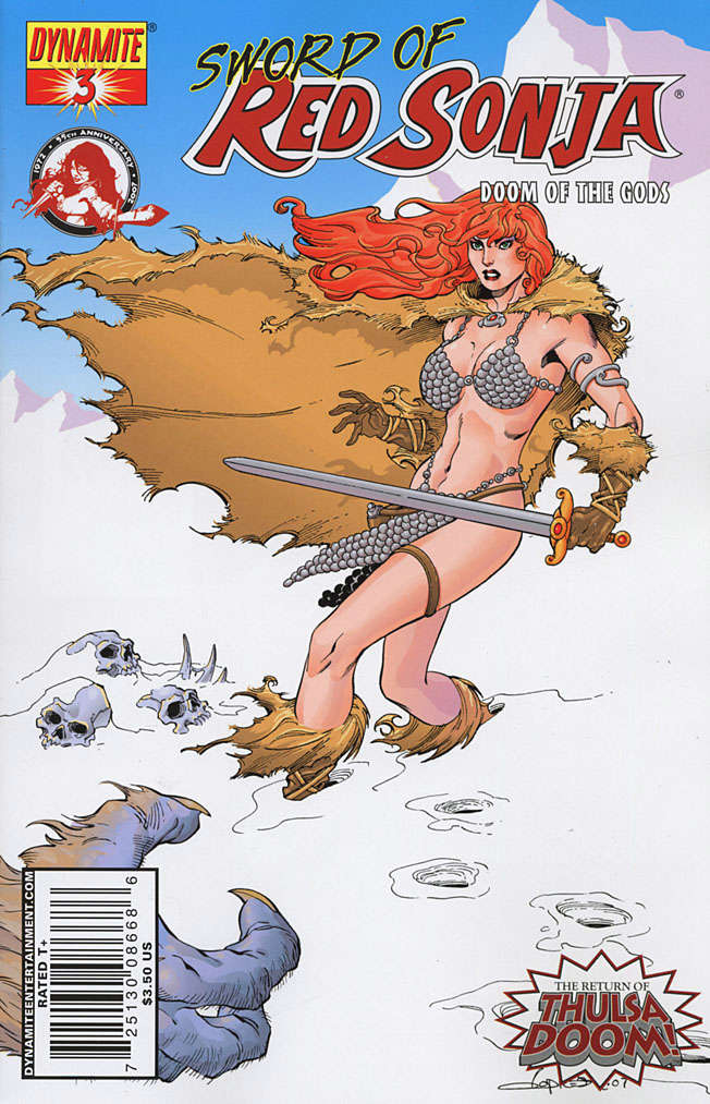 Sword of Red Sonja: Doom of the Gods #3 Variation B