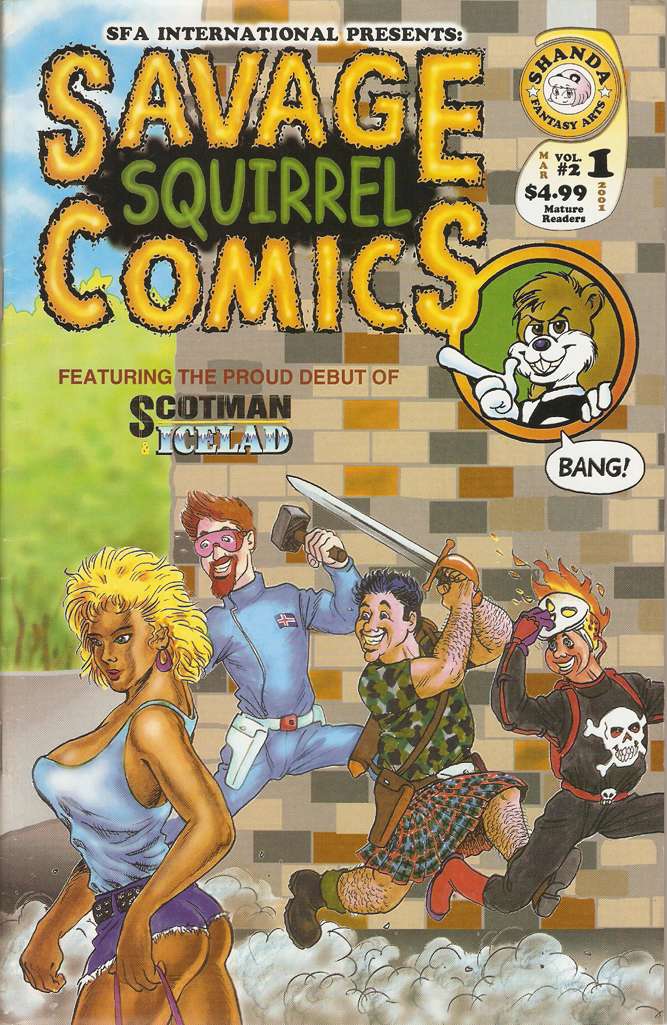 Savage Squirrel Comics