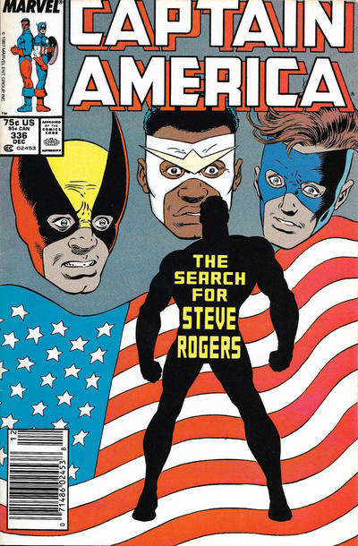 Captain America (1st Series) #336 Newsstand Edition