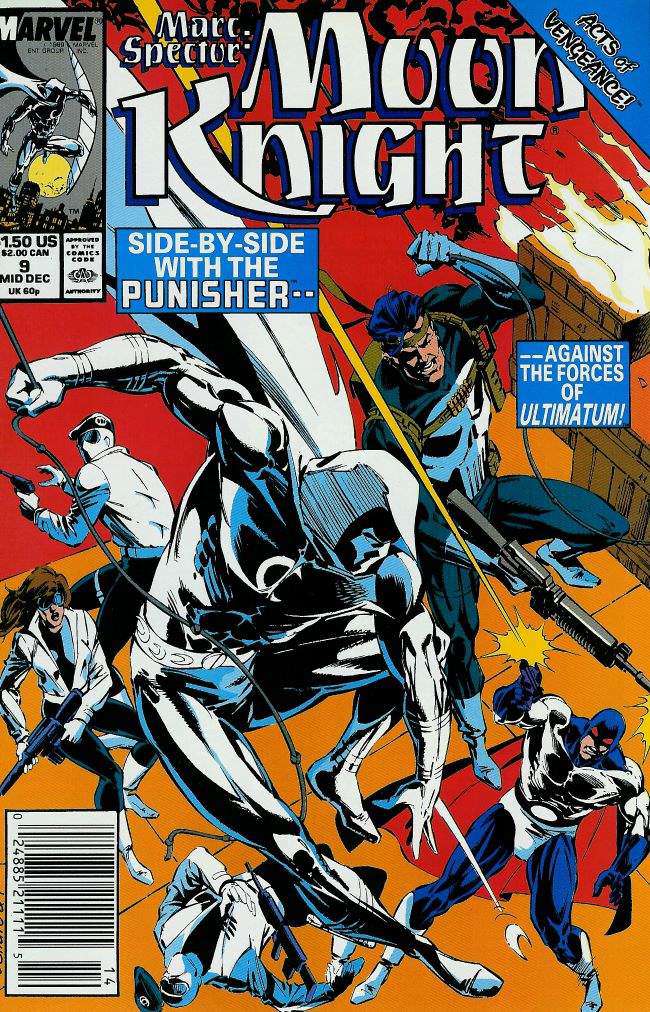 Marc Spector: Moon Knight #9 Newsstand Edition