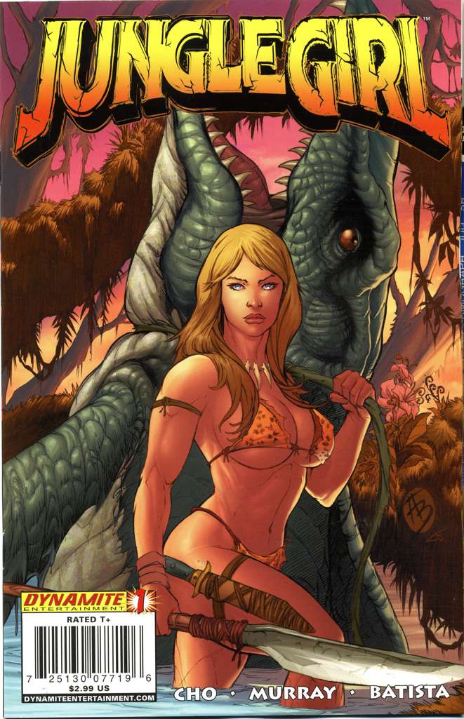 Jungle Girl (Dynamite) #1 Variation B