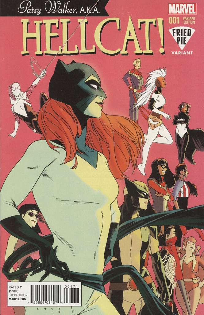 Patsy Walker, A.K.A. Hellcat! #1 Variation G