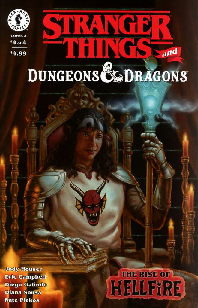 Stranger Things and Dungeons & Dragons: The Rise of Hellfire #4 Variation A