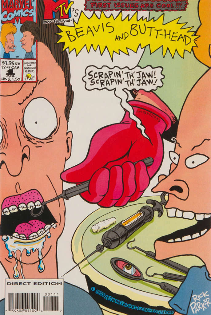 Beavis & Butt-Head #1  - 2nd printing