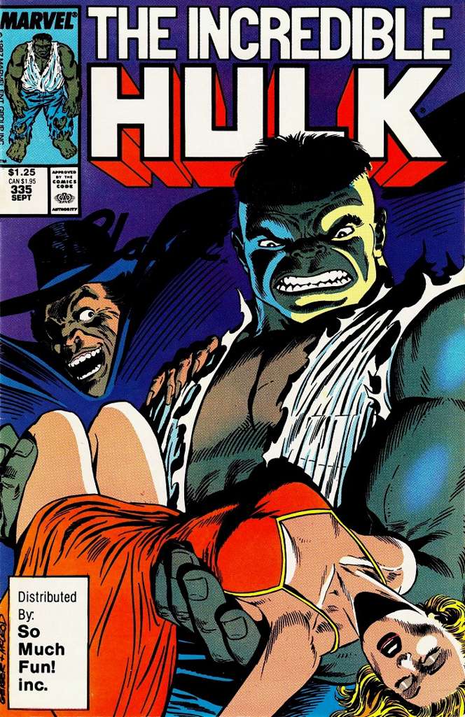 The Incredible Hulk #335  - 2nd printing