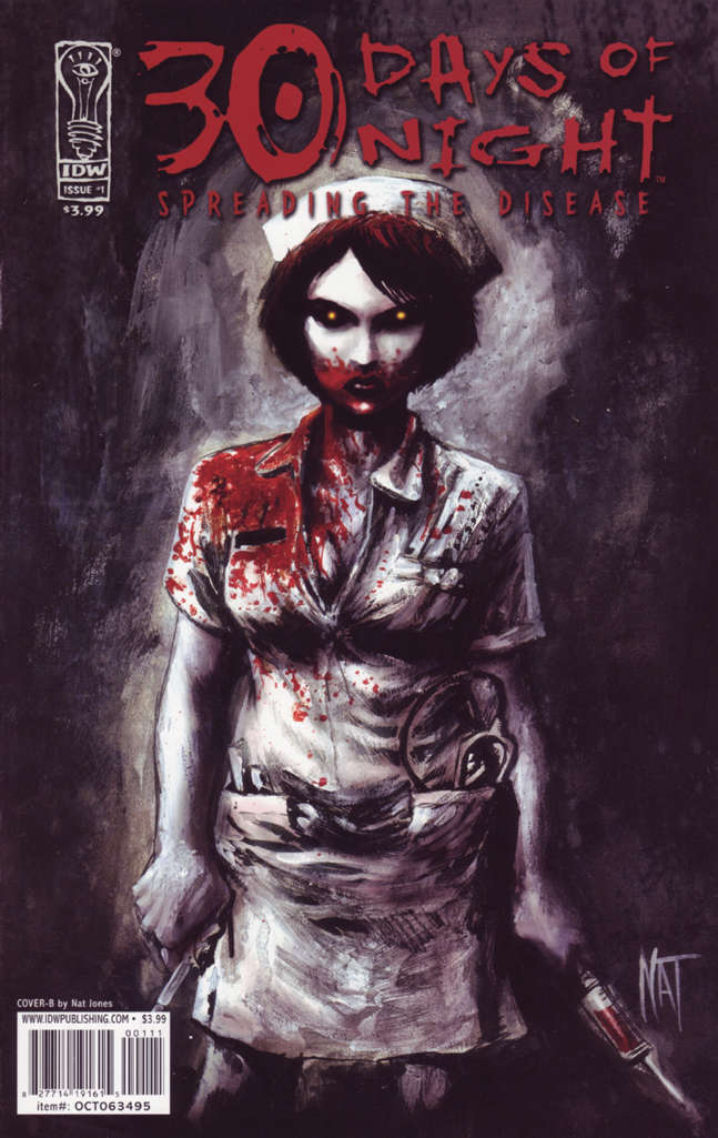 30 Days of Night: Spreading the Disease #1 Variation B