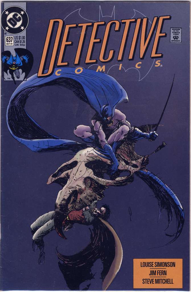 Detective Comics #637  - 2nd printing
