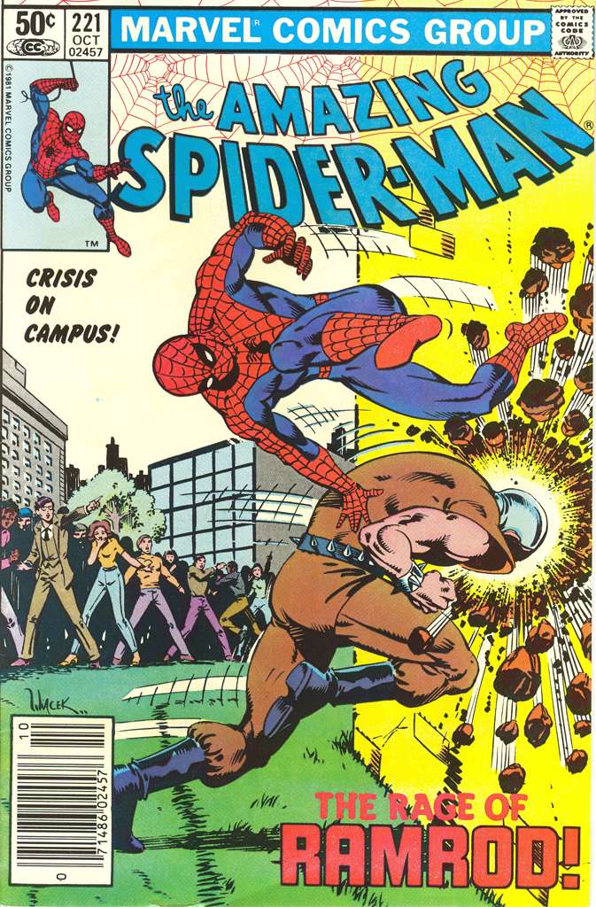 The Amazing Spider-Man #221 Newsstand Edition