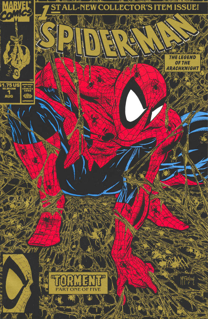 Spider-Man #1 Direct Market Edition - 2nd printing