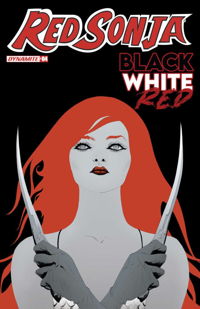 Red Sonja: Black, White, Red #4 Variation C