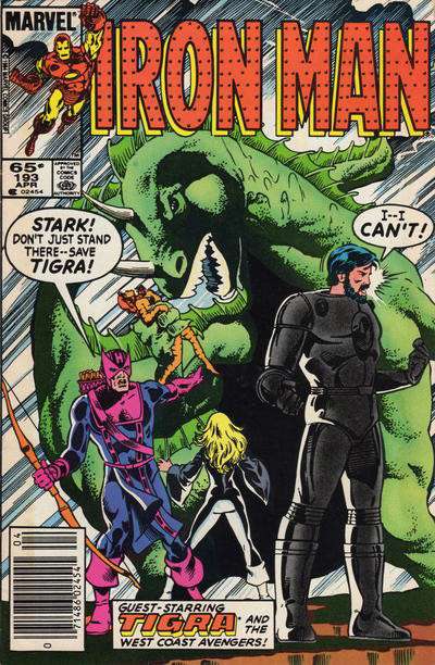 Iron Man (1st Series) #193 Newsstand Edition