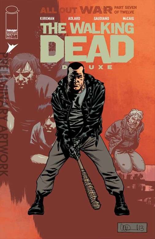 The Walking Dead Deluxe #121 Variation B