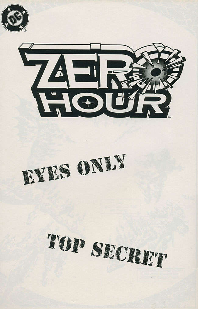 Zero Hour: Crisis in Time Ashcan #1