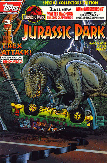 Jurassic Park #3 Direct Market Edition
