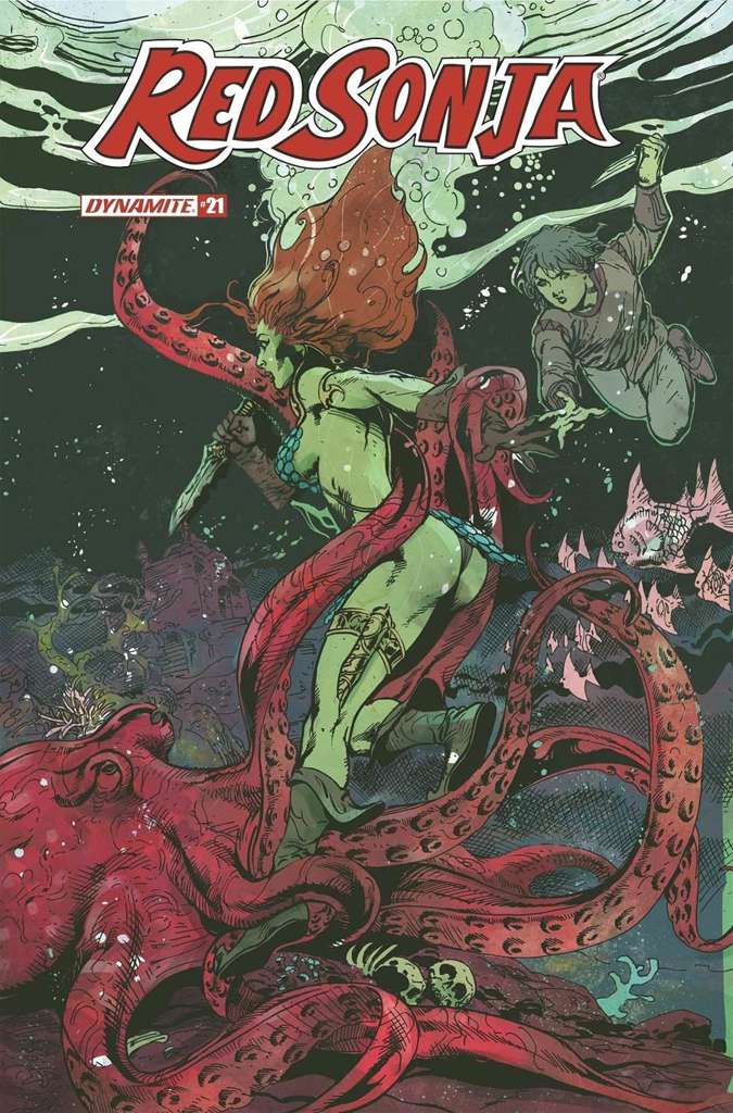 Red Sonja (Dynamite, Vol. 5) #21 Variation K