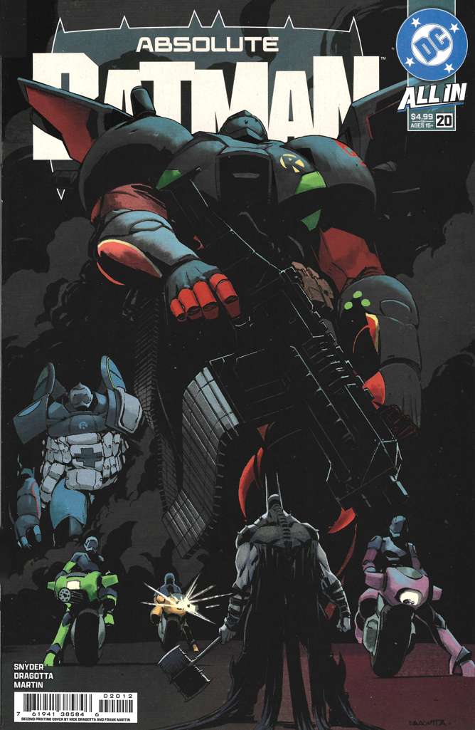 Absolute Batman #20 Variation A - 2nd printing