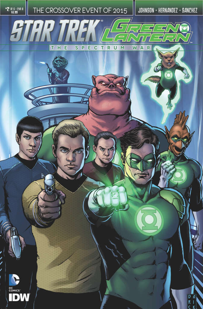 Star Trek/Green Lantern #2 Variation B