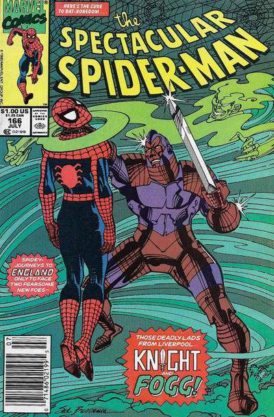 The Spectacular Spider-Man #166 Newsstand Edition
